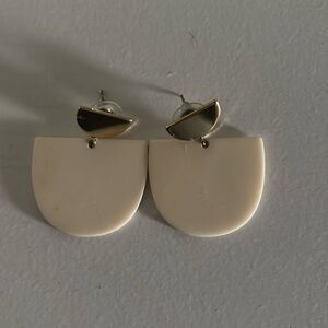 Gold Clay Earrings